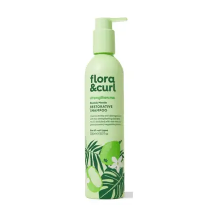 Flora and Curl Baobab Marula Restorative Champú 300ml